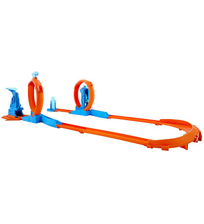 Hot Wheels Car Track - Track Creator Triple Loop Frenzy