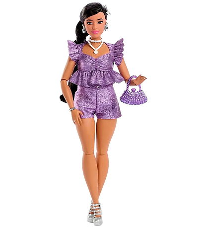 Barbie Doll - Deluxe Style Purple Shorts Indian Doll