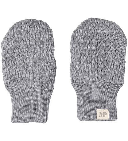 MP Mittens - Wool - Oslo - Grey Melange