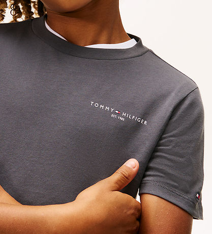 Tommy Hilfiger T-Shirt - Gewaschen Black
