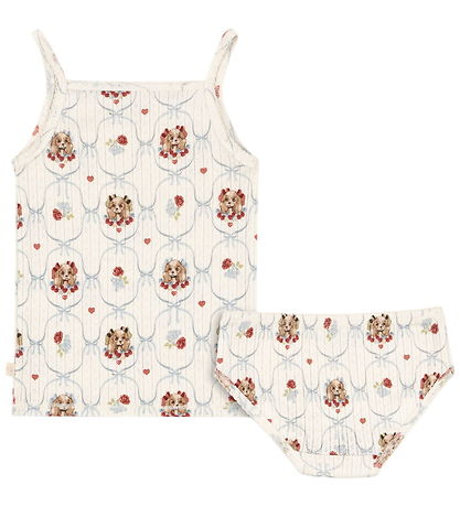 Konges Sløjd Underwear - Rib - Minnie - Puppy w. Pointelle