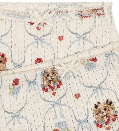 Konges Sløjd Underwear - Rib - Minnie - Puppy w. Pointelle