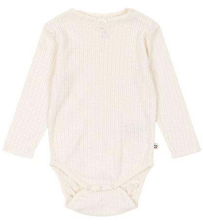 Konges Sløjd Body l/ä - Rib - Minnie - Antique White