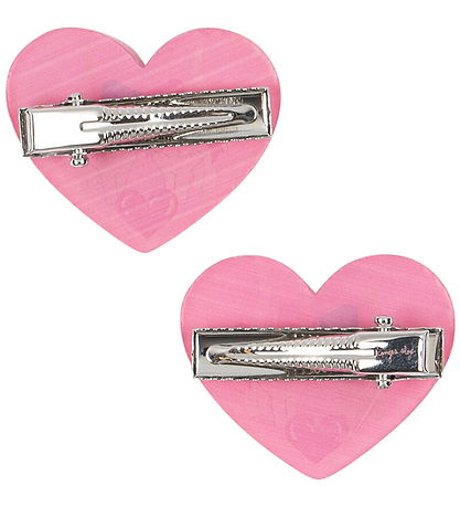 Konges Sløjd Hair Clips - 2-Pack - Vilma - Bow Kitty