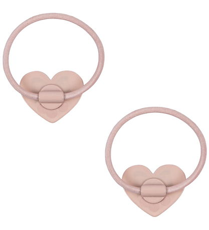 Konges Sløjd Elastic Hair Bands - 2-Pack - Vilma - Amarena