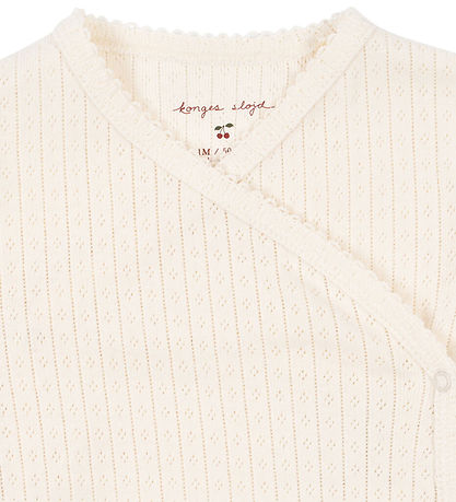 Konges Sløjd Body I/e - Rib - Minnie - Antique White