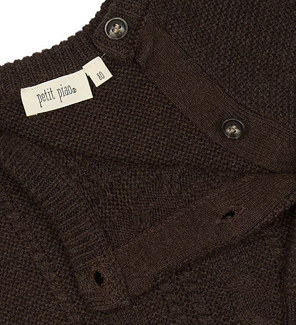 Petit Piao Blouse - PPDago - Knitted - Brown