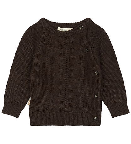 Petit Piao Blouse - PPDago - Knitted - Brown