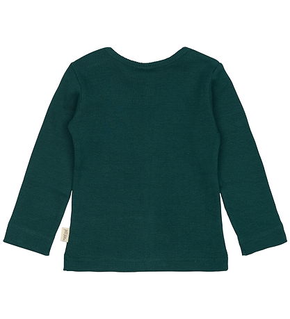 Petit Piao Blouse - Rib - Modal - Dark Sea