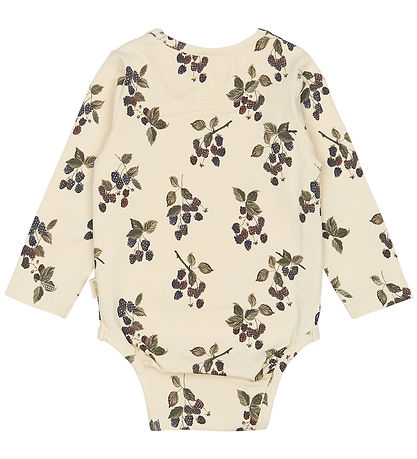 Petit Piao Romper l/s - Black Berry