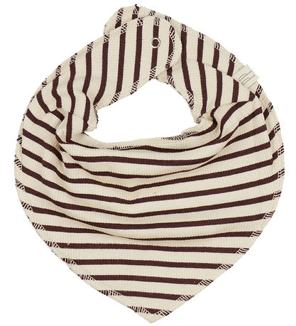 Petit Piao Drool bib - Rib - Modal - 3-Pack - Black Berry