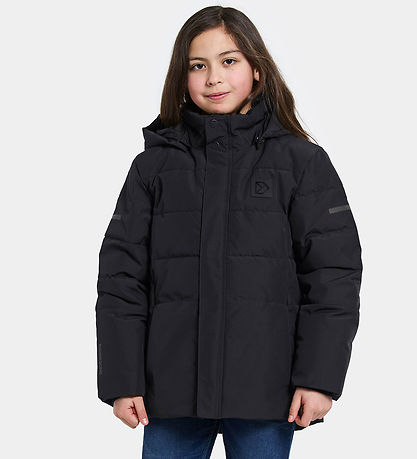 Didriksons Winter Coat - Silk cat - Black