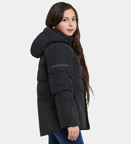 Didriksons Winter Coat - Silk cat - Black