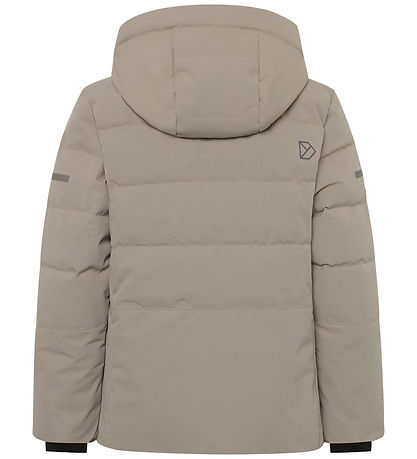 Didriksons Winter Coat - Silk cat - Ash Brown
