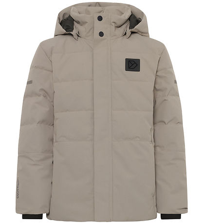 Didriksons Winter Coat - Silk cat - Ash Brown