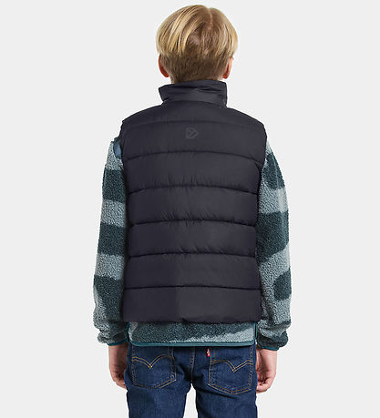 Didriksons Puffer Vest - Kilo - Black