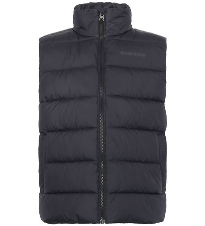 Didriksons Puffer Vest - Kilo - Black