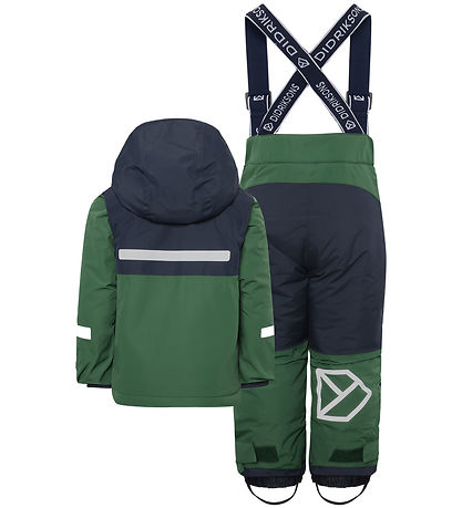 Didriksons Ski set - Skare - Pine Green