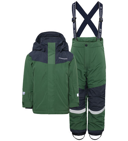 Didriksons Ski set - Skare - Pine Green