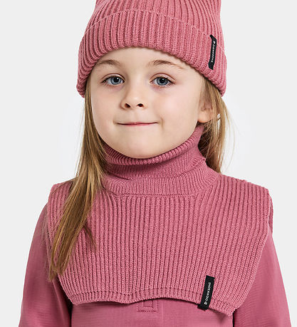 Didriksons Neck Warmer - Knitted - The dolphin - Heather Pink