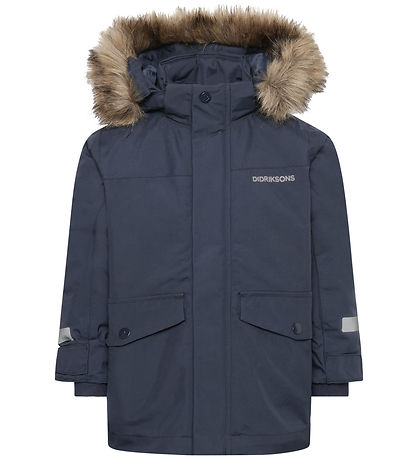 Didriksons Winter Coat - Bjarven - Navy