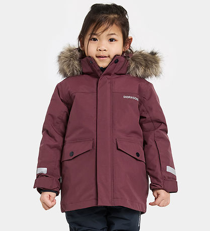 Veste d'Hiver Didriksons - Bjärven - Rouge Anémone