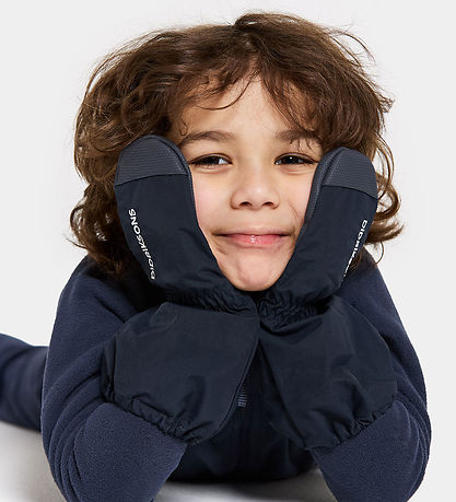 Didriksons Mittens - Shell - Navy