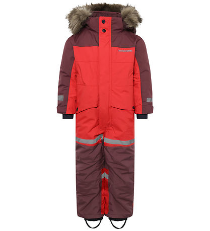 Didriksons Snowsuit - Bjärven - Pomme Red
