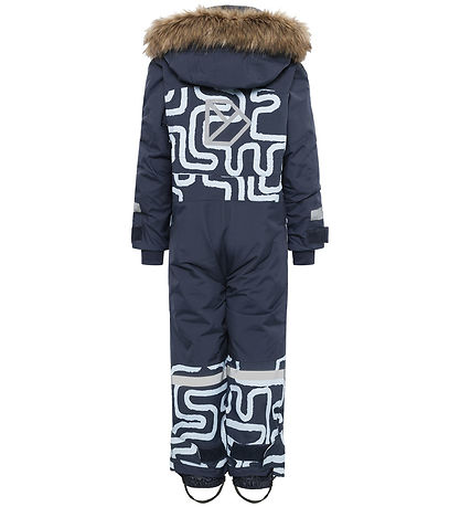 Didriksons Snowsuit - Bjärven - Path S Blue