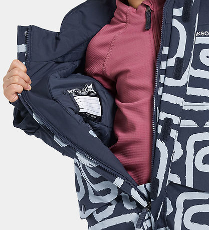 Didriksons Snowsuit - Bjärven - Path S Blue