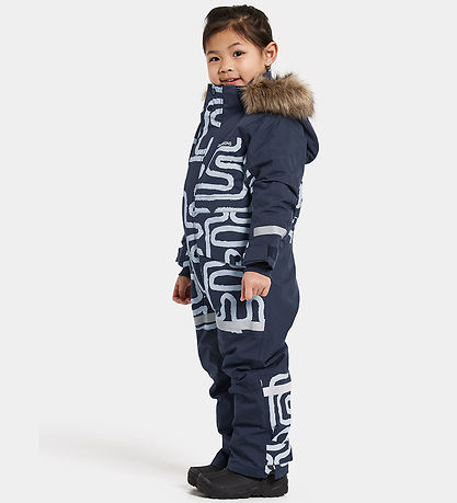 Didriksons Snowsuit - Bjärven - Path S Blue