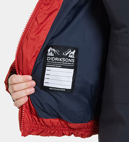 Didriksons Puffer Jacket - Roxen - Pomme Red