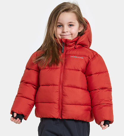 Didriksons Puffer Jacket - Roxen - Pomme Red
