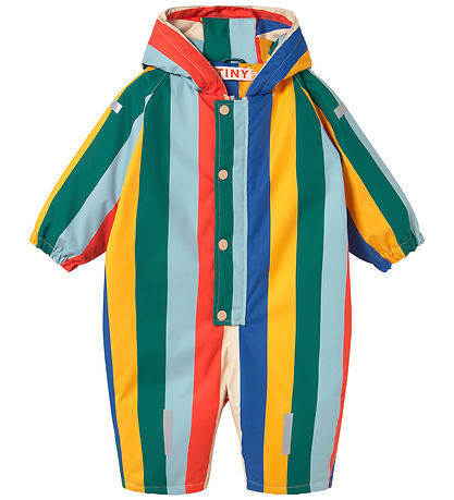 Tiny Cottons Snowsuit - Multicolour Stripes