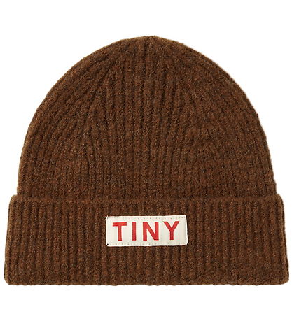 Tiny Cottons Beanie - Knitted - Solid - Dark Brown