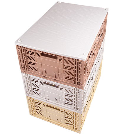 Aykasa Deksel Tot Vouwbare box - Midi - Coconut Melk