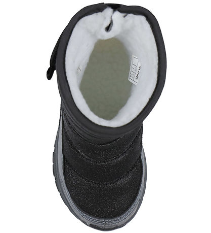 Viking Winter Boots - Equip Glitter Warm WP Pull-on - Black