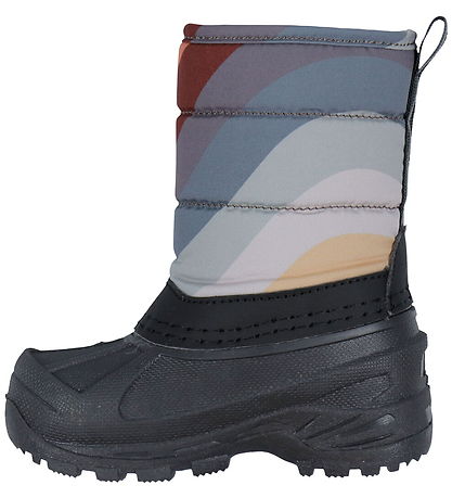 Wheat Winter Boots - Winty - Rainbow Waves