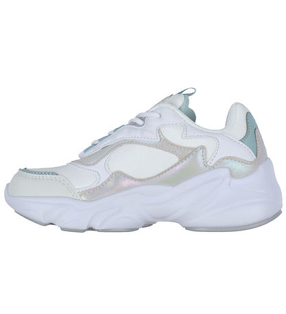 Fila Shoes - Collene Logo - White/Silver/Blue Haze