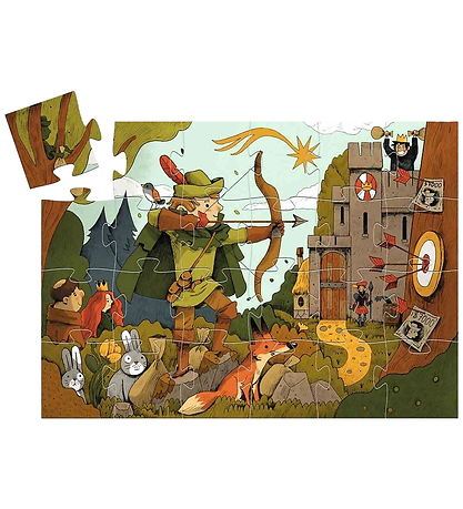 Djeco Jigsaw Puzzle - Robin Hood - 36 Bricks