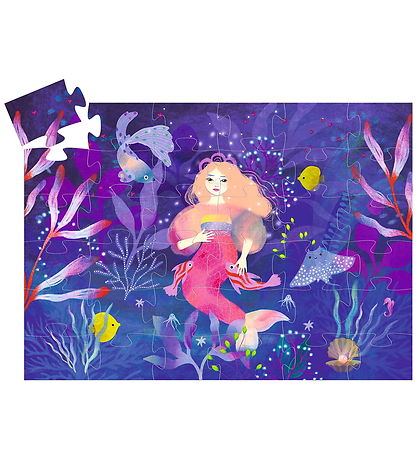 Djeco Jigsaw Puzzle - Ella The Mermaid - 36 Bricks