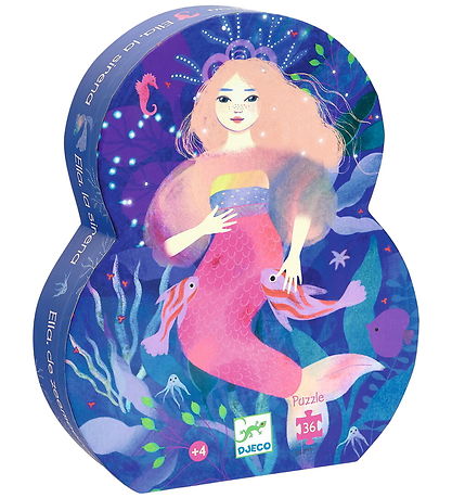Djeco Jigsaw Puzzle - Ella The Mermaid - 36 Bricks