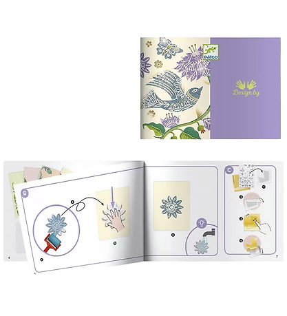 Djeco Creation Set - Atelier Aquarelle - Passionflower