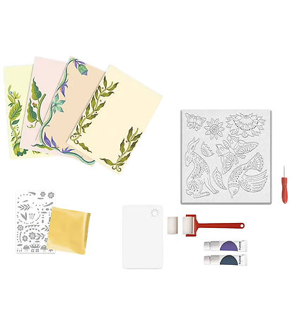 Djeco Creation Set - Atelier Aquarelle - Passionflower