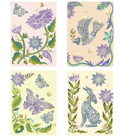 Djeco Creation Set - Atelier Aquarelle - Passionflower