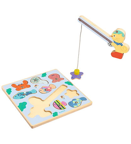 Djeco Jigsaw Puzzle - Puzz & Fish Bariolo - 9 Bricks
