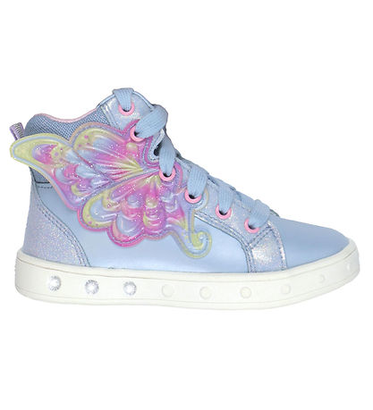 Geox Boots w. Light - Skylin - LT Avio/Multicolour