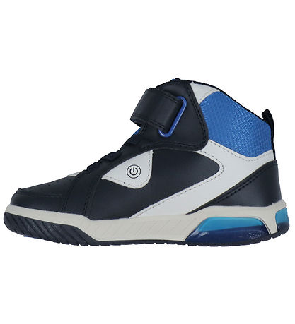 Geox Boots w. Light - Inke - Navy/Lt Blue