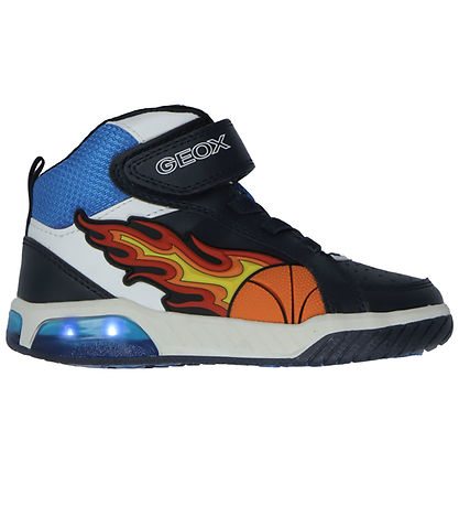 Geox Boots w. Light - Inke - Navy/Lt Blue