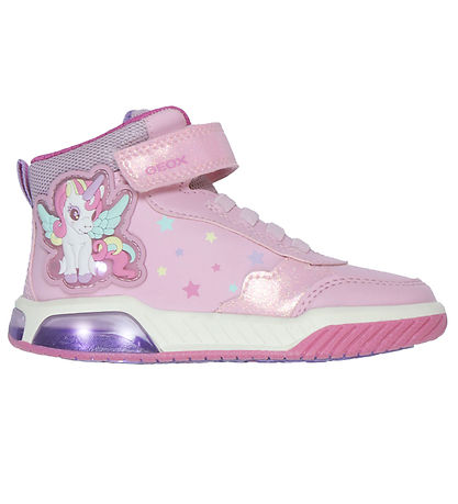 Geox Boots w. Light - Inex - Pink/Multicolour